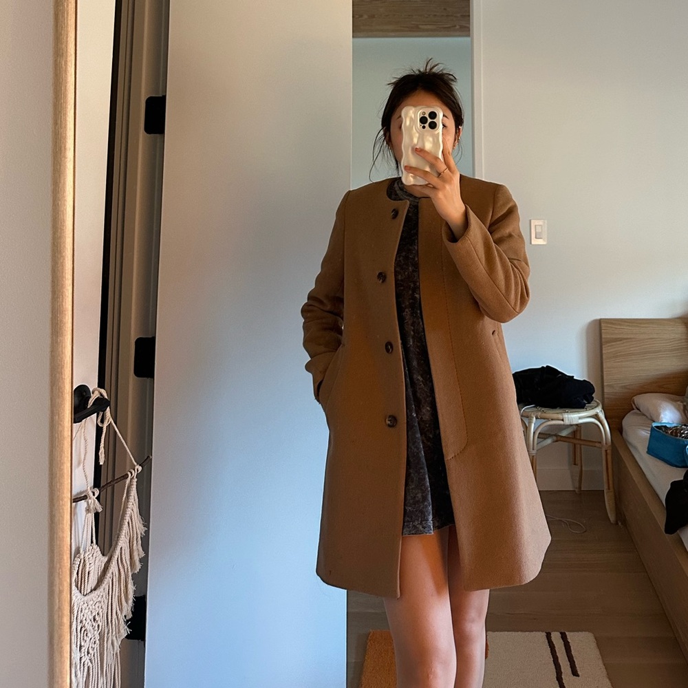 Camel coat only worn once